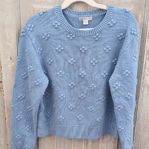 Crewcuts Light Blue Bobble Sweater